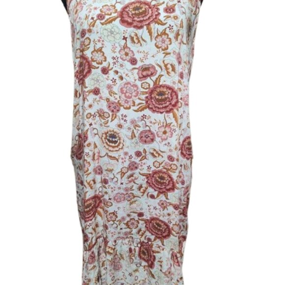 QEARAL – Floral dress – Has adjustable shoulder straps, pockets, Women's Size L - Picture 2 of 14